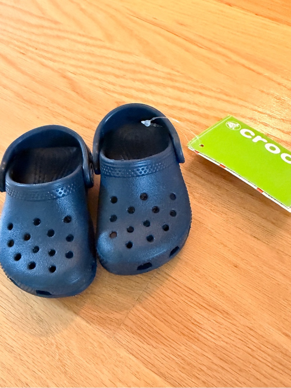 Crocs Kids Classic Clog - Navy, Size C4